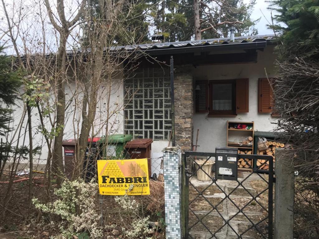 Kleines Ferienhaus Im Gebirge Beim Bahnhof Villa Breitenstein Exterior photo